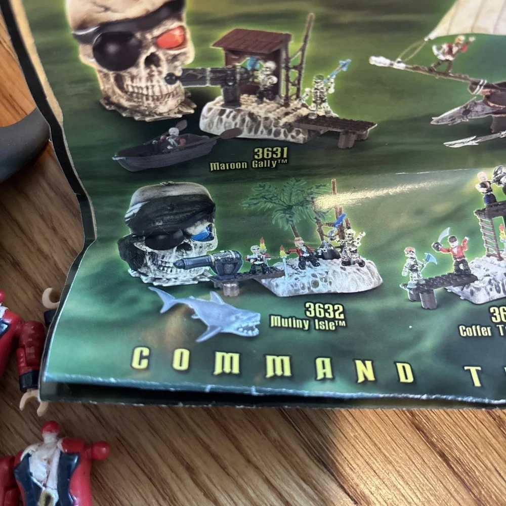 Pirates of the Caribbean‎ Ultimate Black Pearl Playset Zizzle 2006 ,Poster, Mega